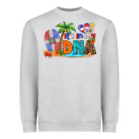 Heather Grey it's in my dna Heavyweight Sweatshirt - AdoDesignShop