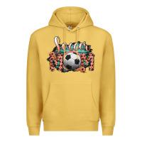 Antique Gold Soccer Mom Premium Hoodie - Bettercallsaul