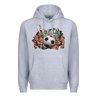 Heather Grey Soccer Mom Premium Hoodie - Bettercallsaul