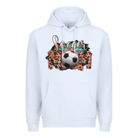 White Soccer Mom Premium Hoodie - Bettercallsaul