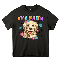 Asphalt stay golden Heavy Core Tee - MaliasSmallBusiness