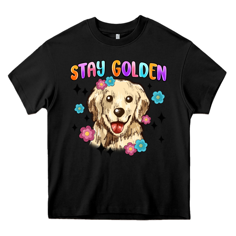 Stay Golden Heavy Core Tee by MaliasSmallBusiness | Teevron