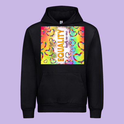 Equality Hurts No One Urban Hoodie Designed By Tumblerdesignbyshophia