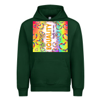 Foreset Green equality hurts no one Urban Hoodie - TumblerDesignByShophia