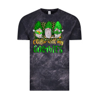 Cloud Black st patrick s chillin with my gnomies Vintage Tee - JahusDesignShop