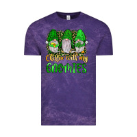Cloud Purple st patrick s chillin with my gnomies Vintage Tee - JahusDesignShop