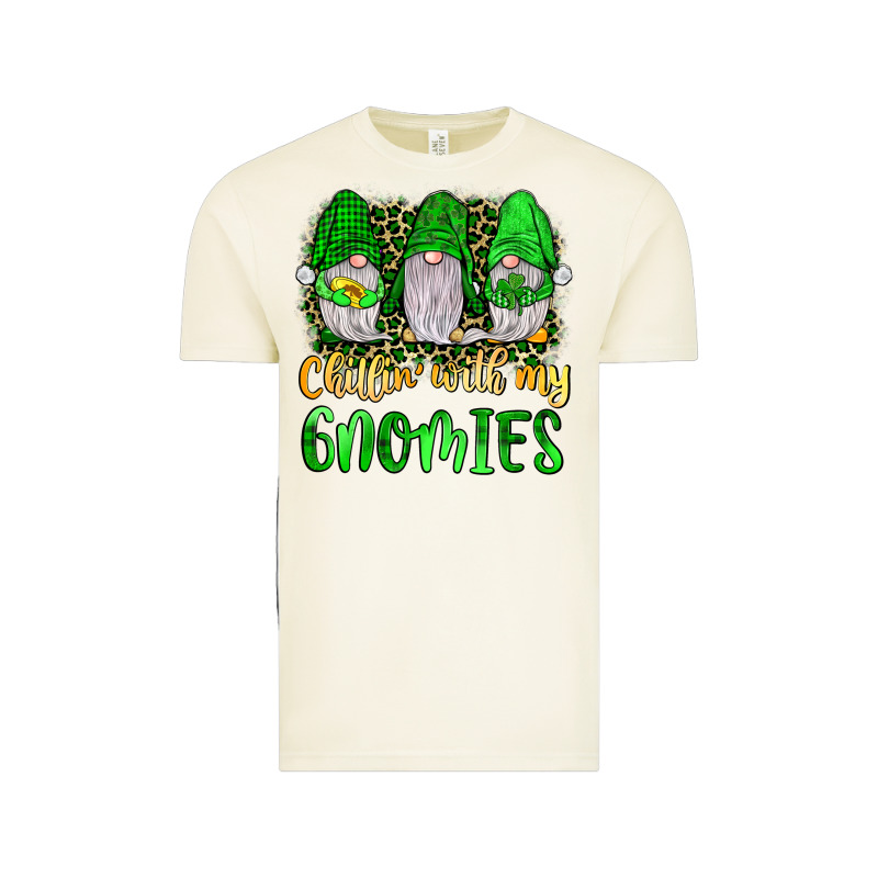 St Patrick S Chillin With My Gnomies Vintage Tee by JahusDesignShop | Teevron