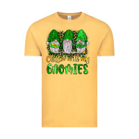 Vintage Mustard st patrick s chillin with my gnomies Vintage Tee - JahusDesignShop