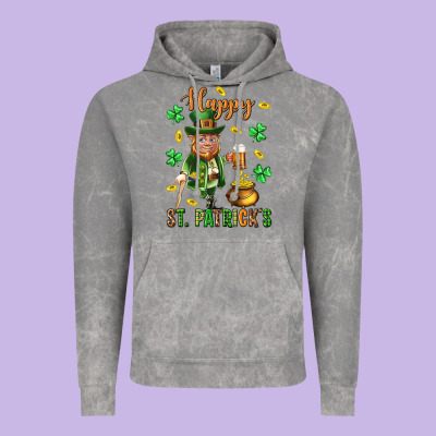 Happy St. Patricks Day Vintage Hoodie Designed By Neo Western