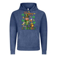 Vintage Denim Happy st. patricks day Vintage Hoodie - Neo Western