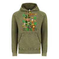 Vintage Olive Happy st. patricks day Vintage Hoodie - Neo Western