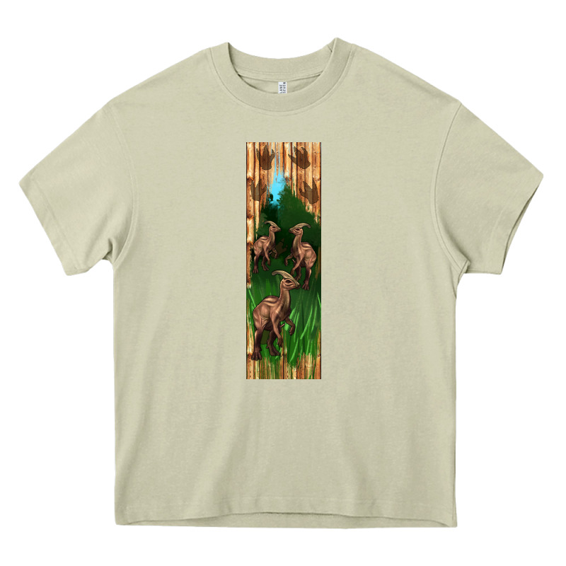 Dinosaur Parasaurolophus Pen Wrap Heavy Core Tee by Artiststas | Teevron