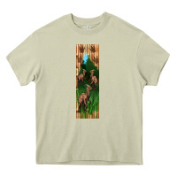 Mossy dinosaur parasaurolophus pen wrap Heavy Core Tee - Artiststas