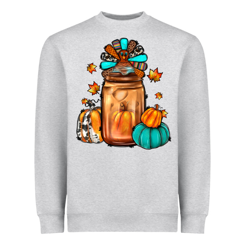 Thanksgiving Coffee Heavyweight Sweatshirt by JahusDesignShop | Teevron