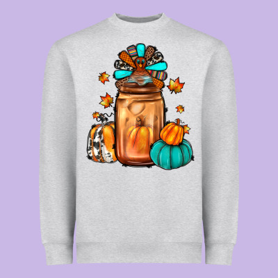 Thanksgiving Coffee Heavyweight Sweatshirt Designed By Jahusdesignshop
