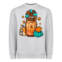 Heather Grey thanksgiving coffee Heavyweight Sweatshirt - JahusDesignShop