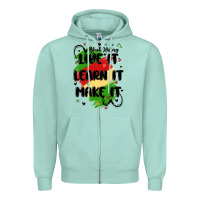 Seafoam 365 days Zipper Hoodie - MaliasSmallBusiness