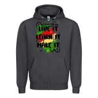 Smoke 365 days Zipper Hoodie - MaliasSmallBusiness