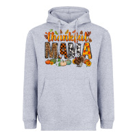 Heather Grey thankful mama bbs Heavyweight Hoodie - BundleAndBundleShop