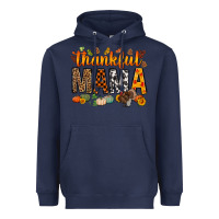 Navy thankful mama bbs Heavyweight Hoodie - BundleAndBundleShop
