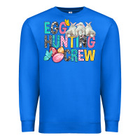 True Royal Egg Hunting Crew Easter Premium Sweatshirt - BundleAndBundleShop