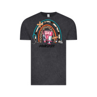 Vintage Black nurse life rainbow Vintage Tee - JahusDesignShop