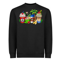 Black dominican republic coffee cups Heavyweight Sweatshirt - AdoDesignShop