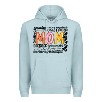 Blue Mist mom Premium Hoodie - JahusDesignShop