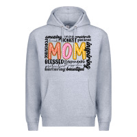 Heather Grey mom Premium Hoodie - JahusDesignShop