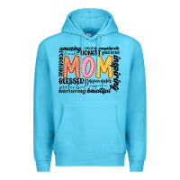 Ocean Blue mom Premium Hoodie - JahusDesignShop