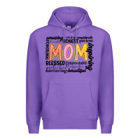 Purple mom Premium Hoodie - JahusDesignShop