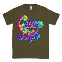 Army Green camp life Classic Tee - JahusDesignShop
