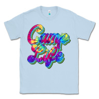 Dusty Blue camp life Classic Tee - JahusDesignShop
