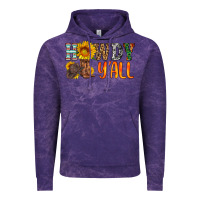 Cloud Purple howdy y all Vintage Hoodie - HRA Design Shop