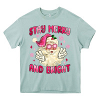 Arona stay merry and bright Heavy Core Tee - MaliasSmallBusiness
