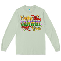 Matcha happy crawdi gras with crawfish Long Sleeve Tee - Artiststas