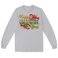 Moon Dust happy crawdi gras with crawfish Long Sleeve Tee - Artiststas