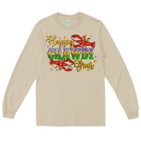 Mushroom happy crawdi gras with crawfish Long Sleeve Tee - Artiststas