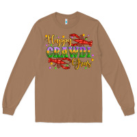Toasted Coconut happy crawdi gras with crawfish Long Sleeve Tee - Artiststas