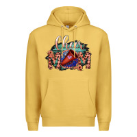 Antique Gold Cheer Mom Premium Hoodie - Bettercallsaul