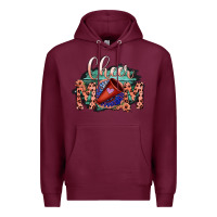 Burgundy Cheer Mom Premium Hoodie - Bettercallsaul