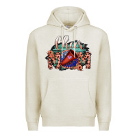 Oatmeal Heather Cheer Mom Premium Hoodie - Bettercallsaul