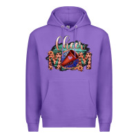 Purple Cheer Mom Premium Hoodie - Bettercallsaul