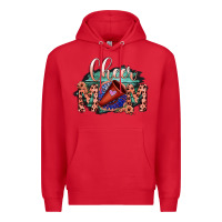 Red Cheer Mom Premium Hoodie - Bettercallsaul