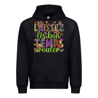 Black Loissez les bon temps rouler Urban Hoodie - HowdyJamesFarm