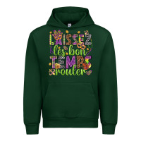 Forest Green Loissez les bon temps rouler Urban Hoodie - HowdyJamesFarm