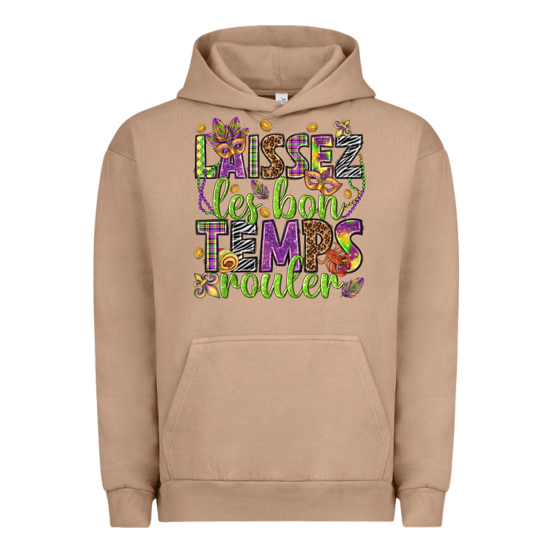 Loissez Les Bon Temps Rouler Urban Hoodie by HowdyJamesFarm | Teevron
