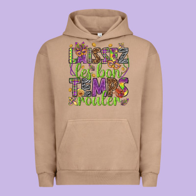 Loissez Les Bon Temps Rouler Urban Hoodie Designed By Howdyjamesfarm