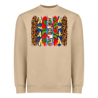 Mushroom dominican republic brushstrokes Heavyweight Sweatshirt - AdoDesignShop