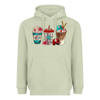 Matcha western baseball coffee cups bbs Heavyweight Hoodie - BundleAndBundleShop